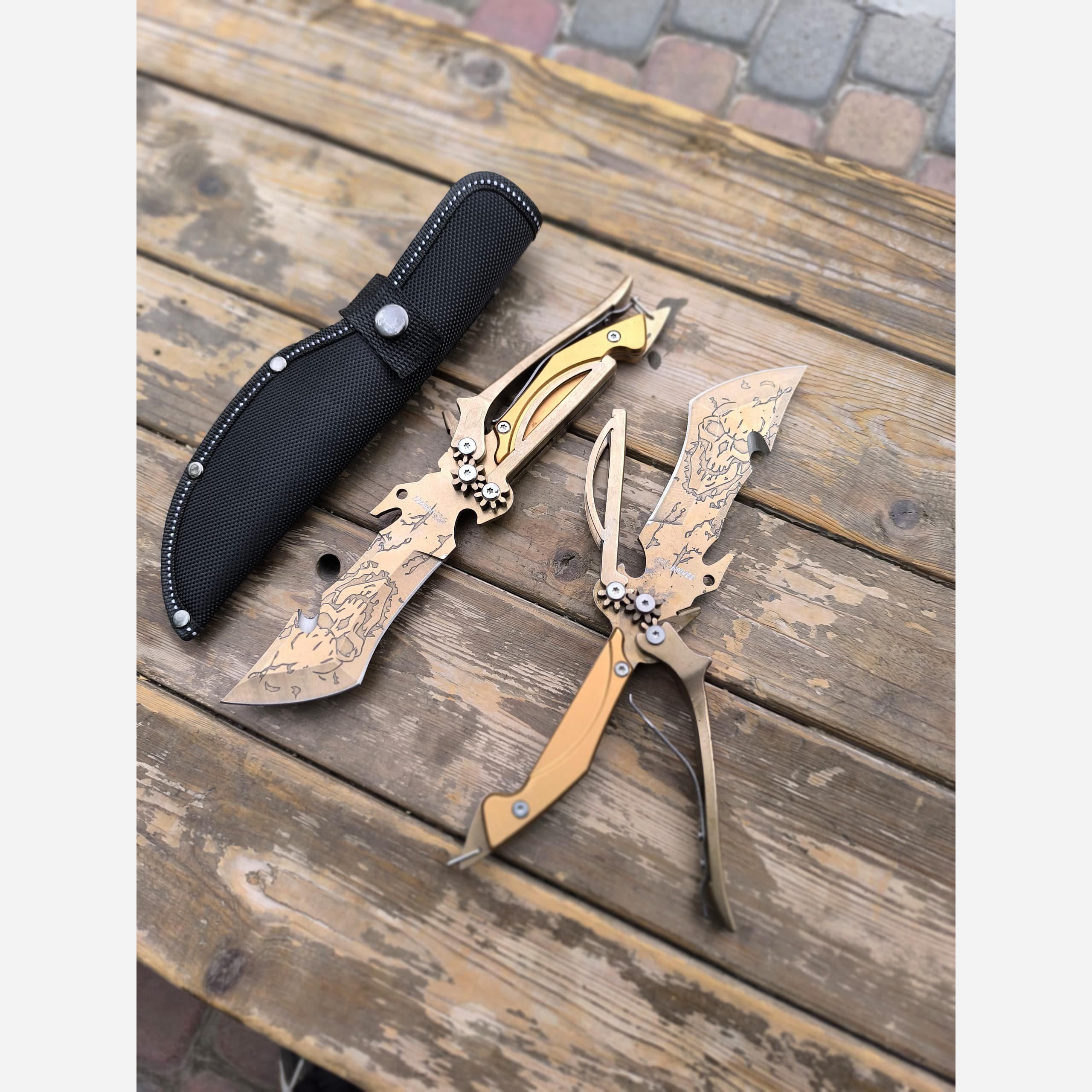 کار شکاری نایفز قیچی شو