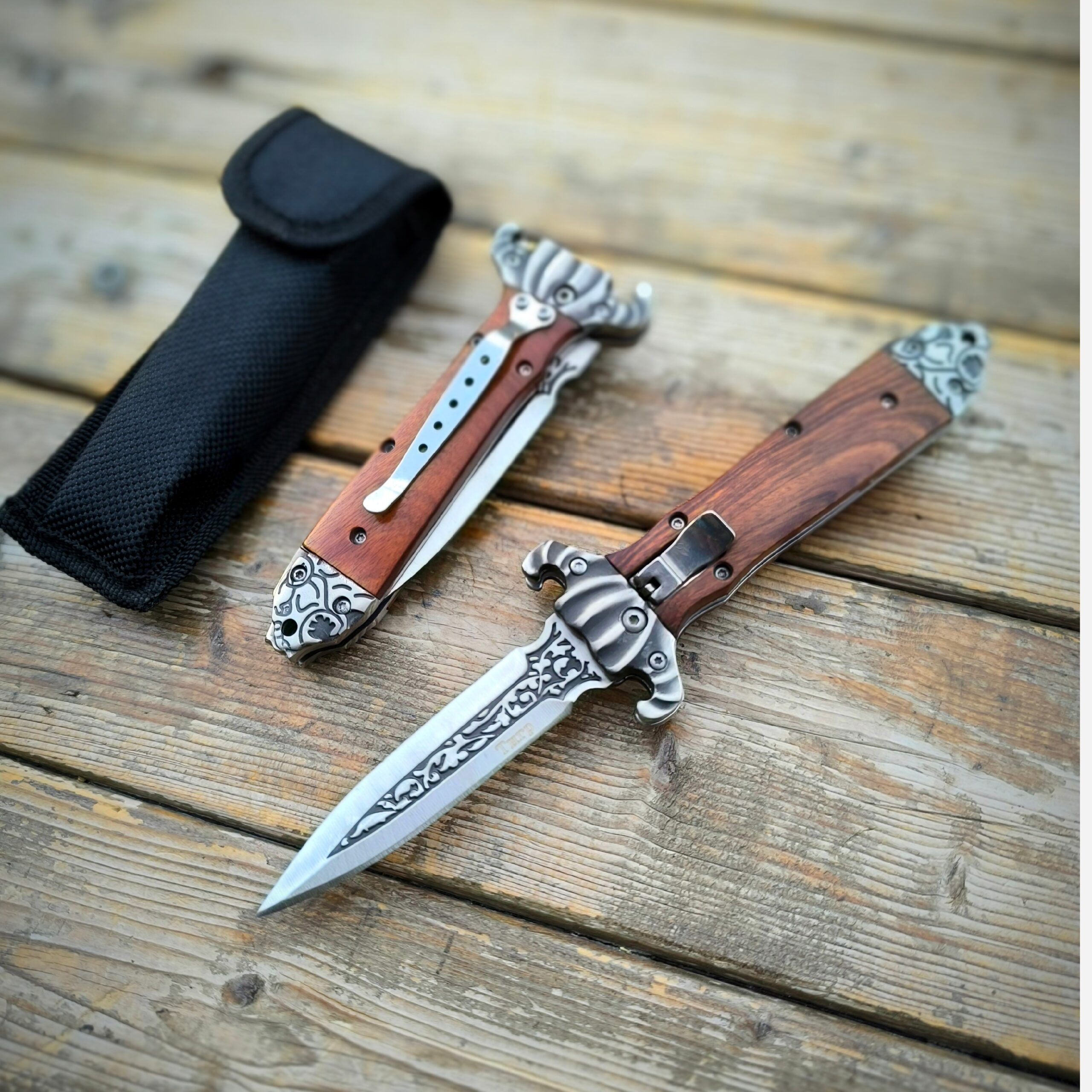 چاقوی فشاری ولف روسی صلیبی