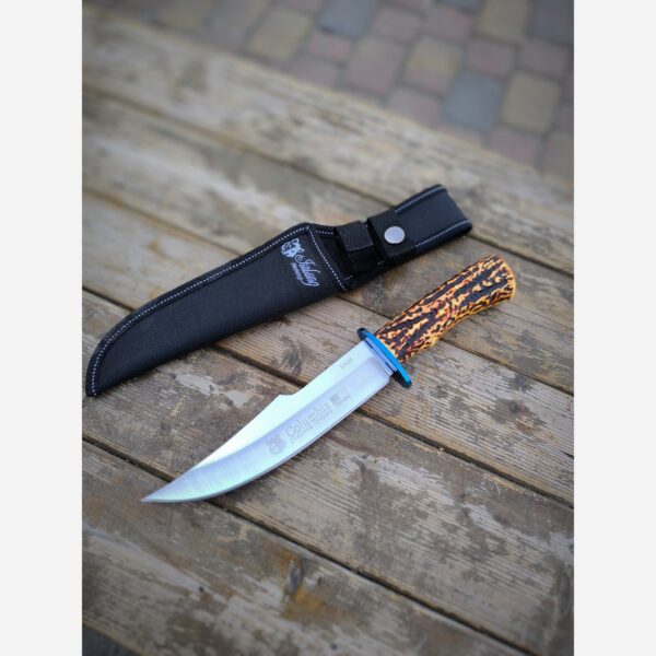 کارد شکاری کلمبیا طرح شاخ جنس اصلی