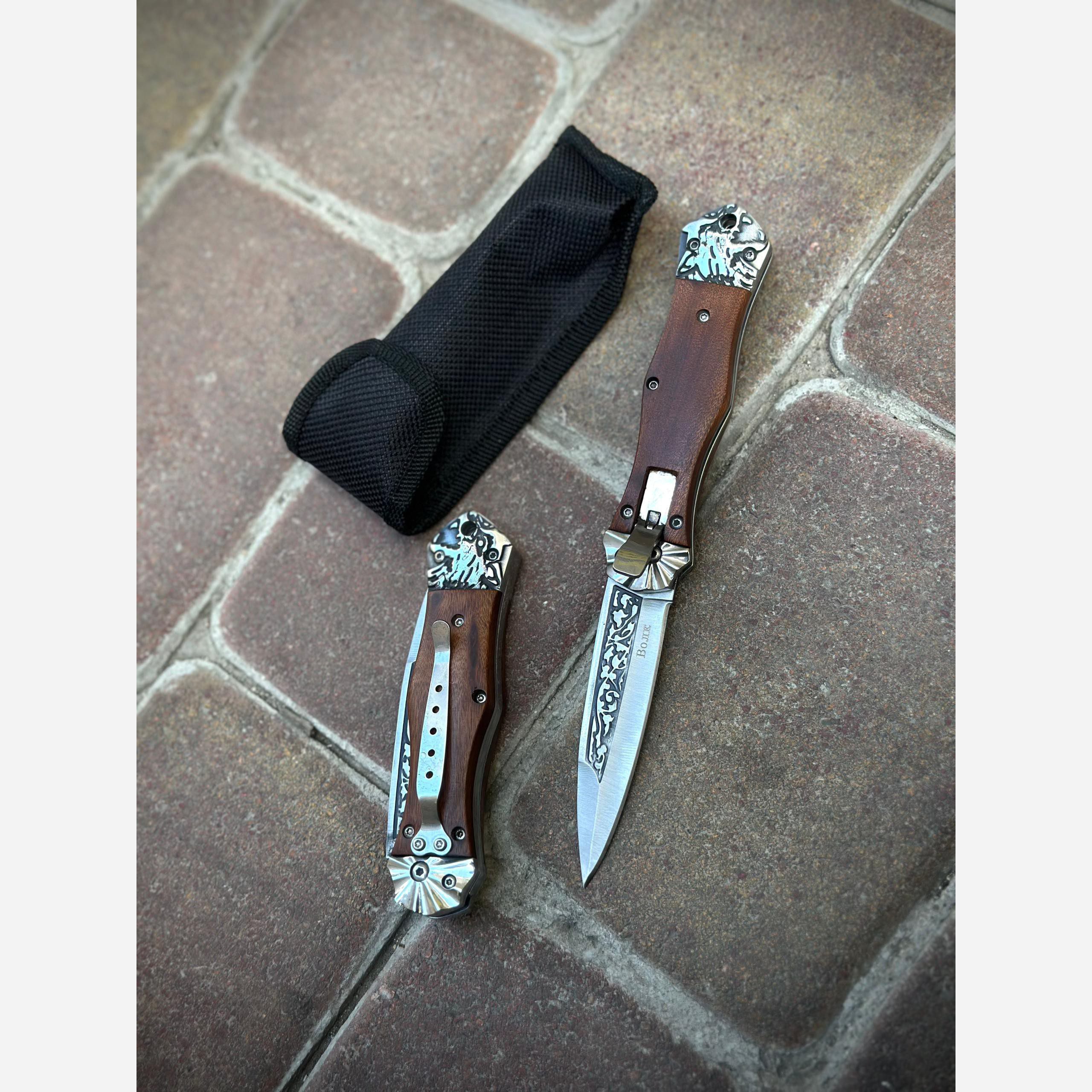 چاقو جیبی روسی فشاری